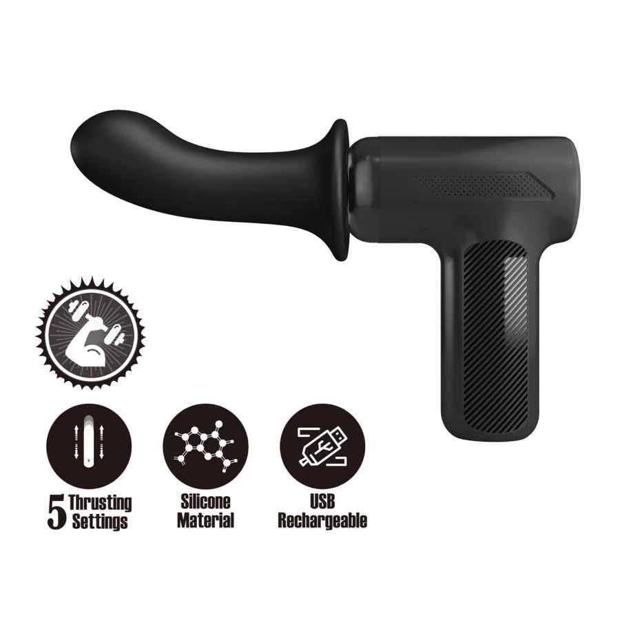 PRETTY LOVE - DJ DOCTOR MASSAGER 5 EINSTELLUNGEN SCHWARZ